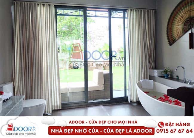 cửa nhà vệ sinh nhôm xingfa