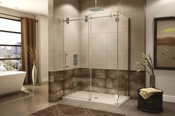 Mẫu đẹp của cửa kính cường lực trượt