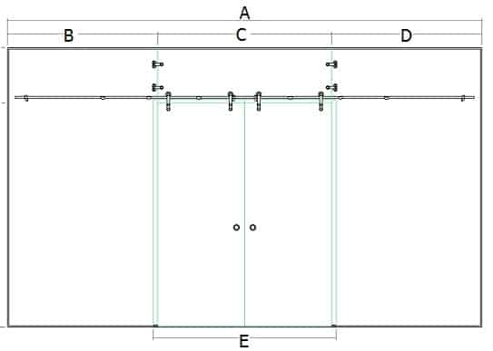 Cửa kính cường lực lùa
