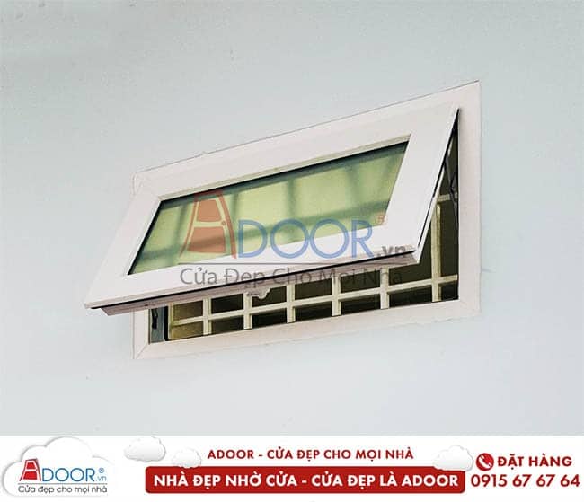 Cửa sổ nhựa lõi thép mở hất Cửa nhựa lõi thép Cần Thơ