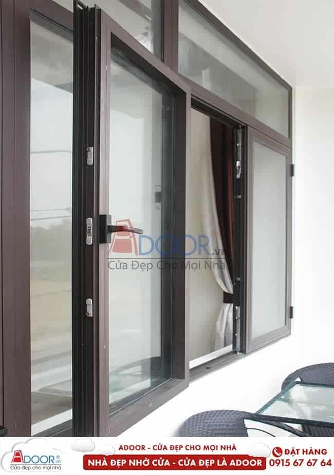 Cửa nhôm xingfa cho cửa sổ Mẫu cửa nhôm đẹp