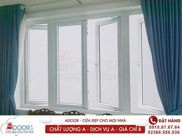 Cửa nhựa lõi thép phổ thông Cách Chọn Cửa Nhựa Lõi Thép