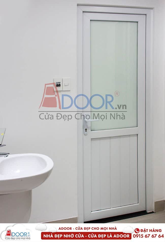 cửa nhựa lõi thép cho nhà vệ sinh cửa nhựa lõi thép cho nhà vệ sinh
