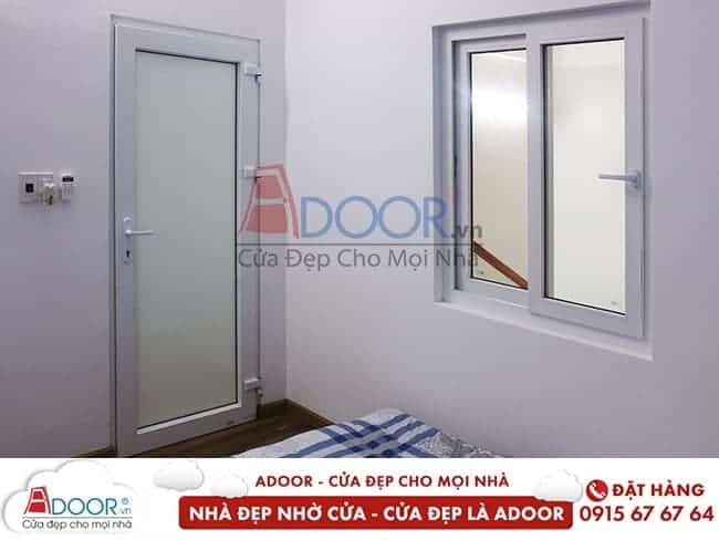 Giá cửa nhựa lõi thép