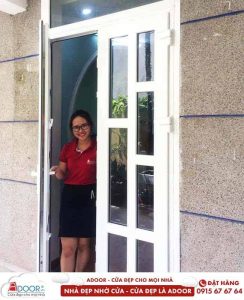 Mẫu cửa đi mở quay lõi thép