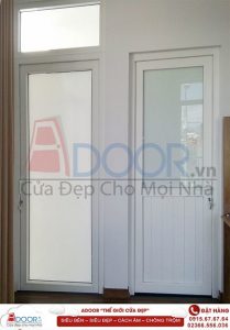 Cửa nhựa lõi thép một cánh Adoor