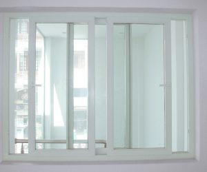 Cửa sổ nhựa lõi thép 3 cánh mở lùa