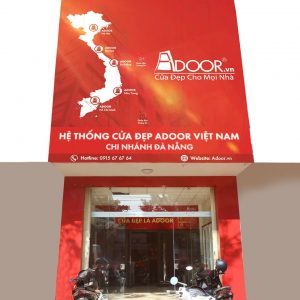 Chi nhánh của công ty cửa đẹp Adoor Việt Nam trên toàn quốc