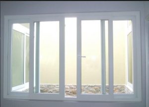 Cửa nhựa lõi thép 4 cánh mở quay sang trọng