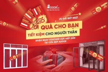 Chương trình khuyến mãi hấp dẫn dành cho khách hàng tại Adoor