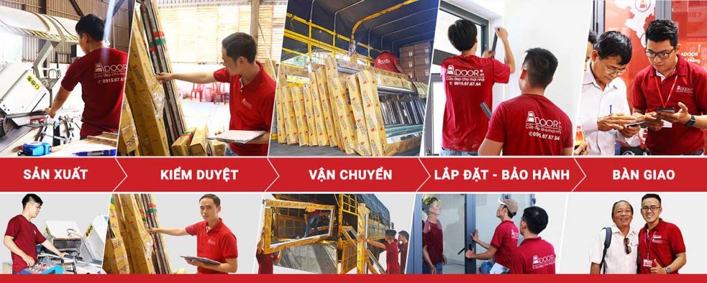 hệ thống quy trình hạng A tại cửa đẹp Adoor