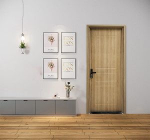 Cửa nhựa Composite phào nổi