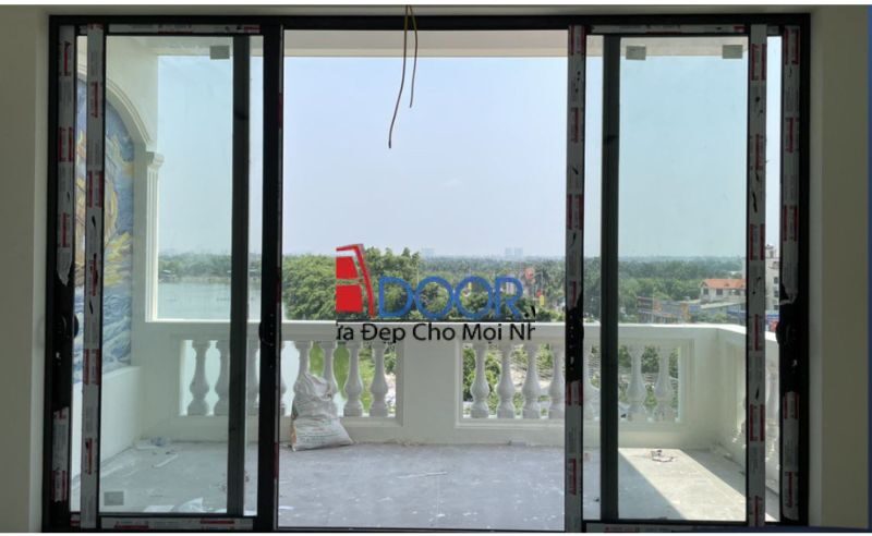 cửa nhôm xingfa trượt 4 cánh Adoor
