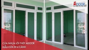 Cửa nhựa lõi thép uPVC được đánh giá cao vì những lợi ích mà nó mang đến