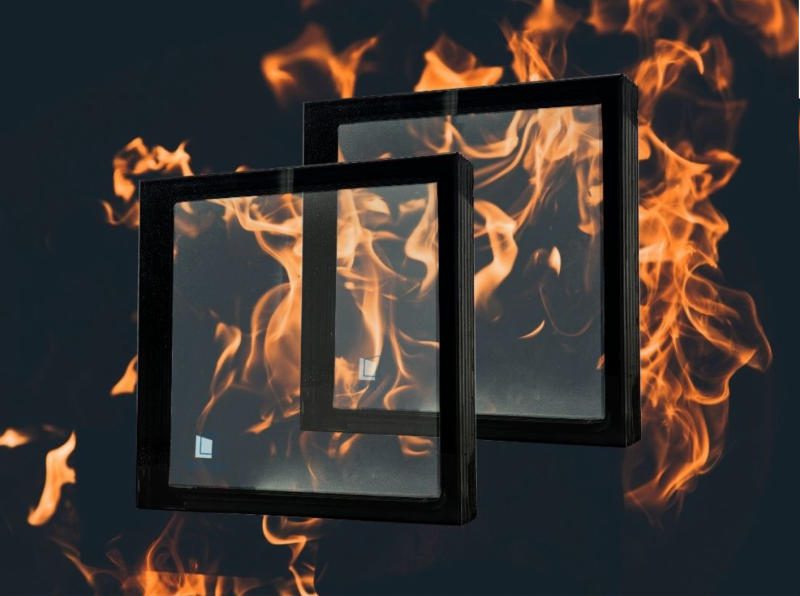 Cửa kính chống cháy có khả năng chịu nhiệt cao