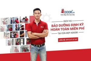 Chính sách bảo hành cửa sổ nhôm xingfa 2 cánh mở hất tại Adoor