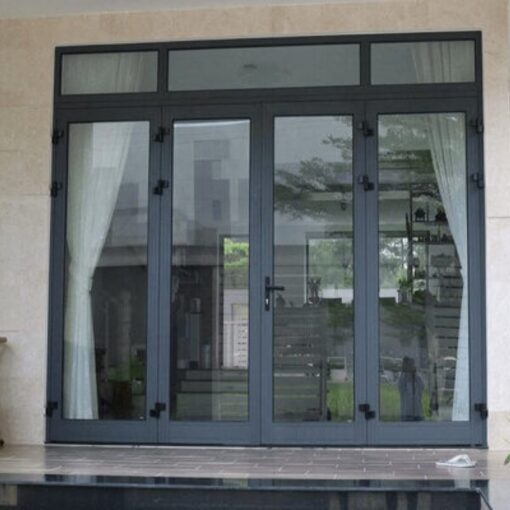 Cửa nhôm xingfa màu đen