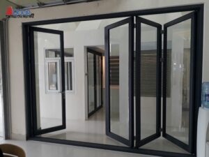 Cửa đi nhôm xingfa xếp trượt