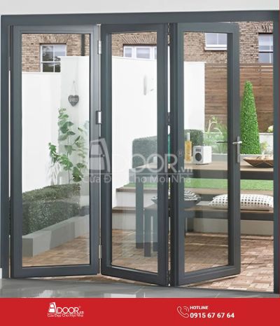Cửa nhôm xingfa xếp trượt