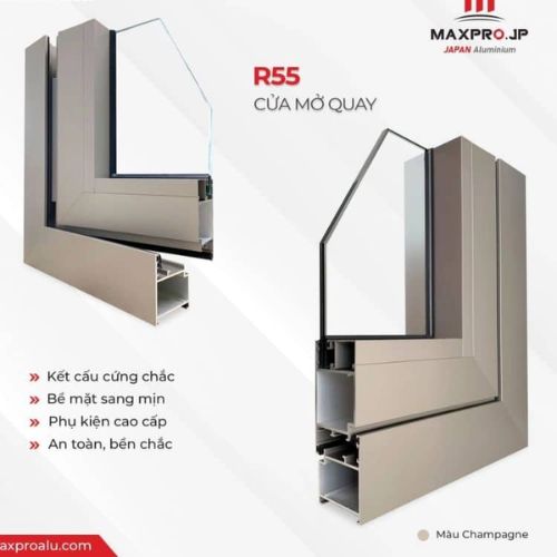 cửa nhôm maxpro