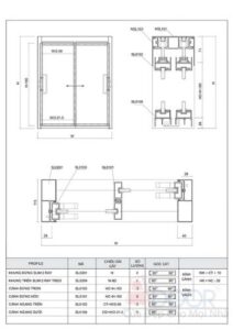 Cấu tạo cửa slim adoor