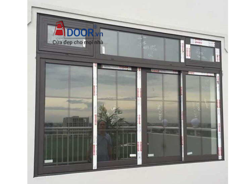 cửa sổ mở lùa xingfa 4 cánh