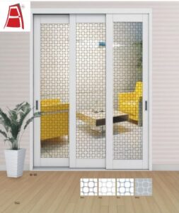 cửa nhựa lõi thép Adoor cửa đi 3 cánh