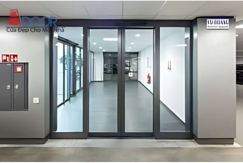 Mẫu Cửa Kính Trượt Tự Động
