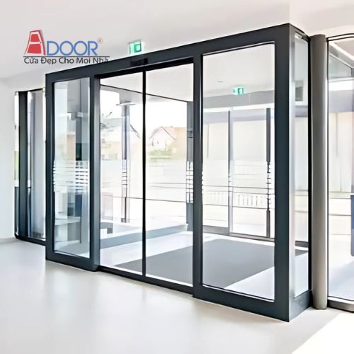 cửa kính trượt tự động