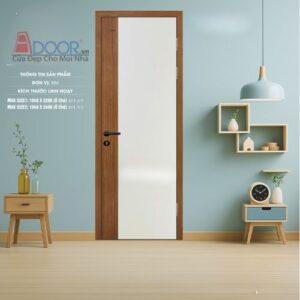 Cửa Nhựa ABS Hàn Quốc Adoor Phối Màu