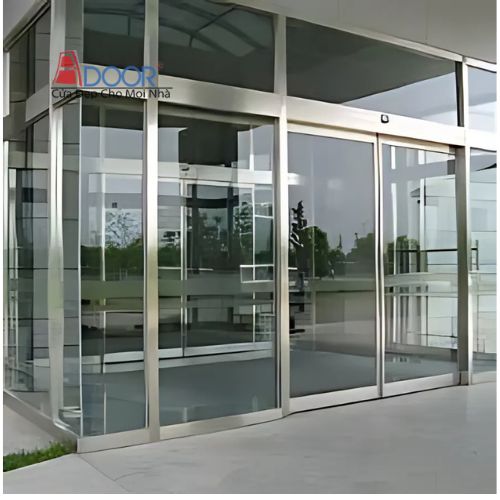 Mẫu Cửa Kính Trượt Tự Động