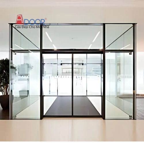 Mẫu Cửa Kính Trượt Tự Động
