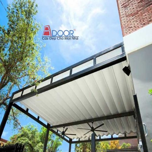 Mái hiên lượn sóng tự động Adoor