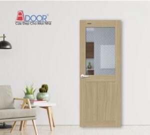 Cửa nhựa composite phối kính