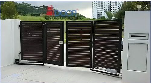 cửa cổng tự động 2/4 cánh