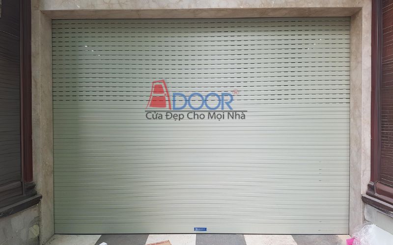 Hình ảnh cửa cuốn tự động motor hiện đại