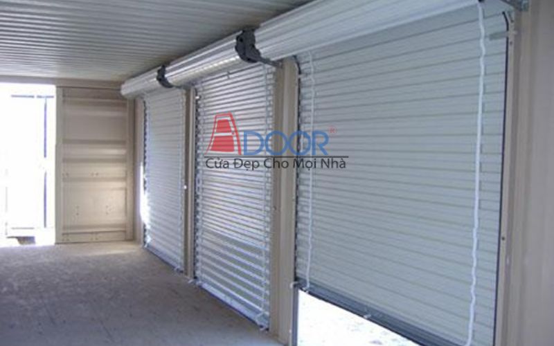 Cửa cuốn truyền thống (Kéo tay) lắp đặt tại Thanh Hóa