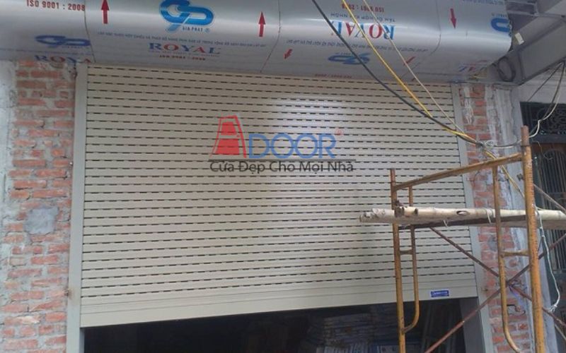 Mẫu cửa cuốn hiện đại, vừa đảm bảo an ninh