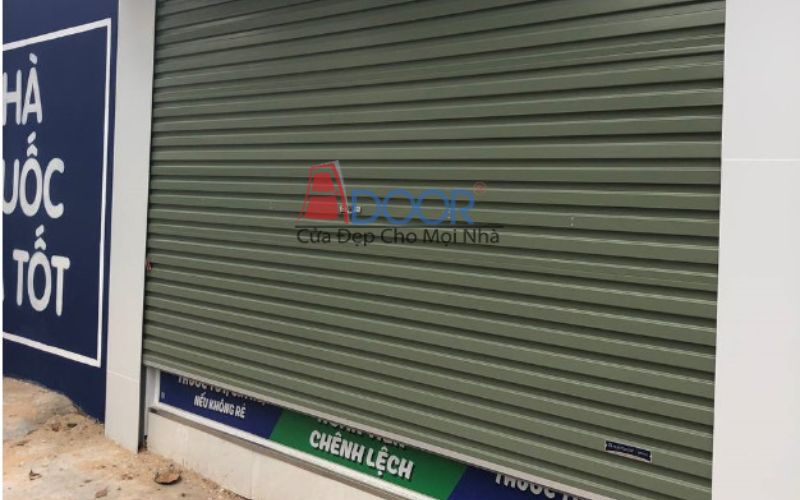 Cửa cuốn tấm liền được sử dụng tại Thanh Hóa