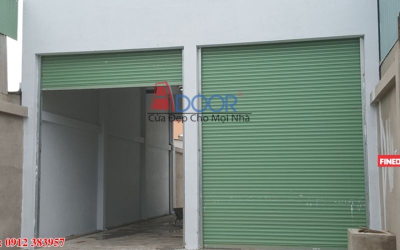 Cửa cuốn tôn mạ màu Adoor – giải pháp tiết kiệm, chất lượng ổn định