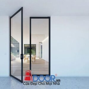 Cửa đi 2 cánh mở quay Slim