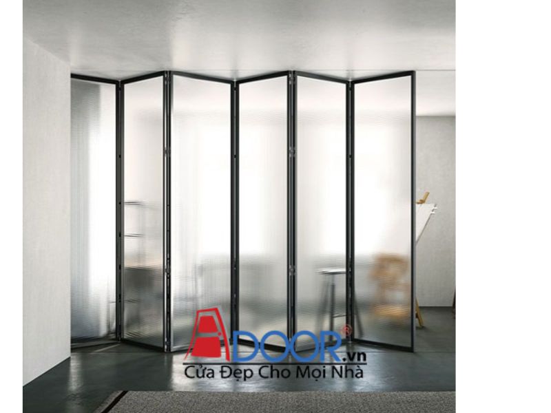 Cửa nhôm Slim xếp trượt 6 cánh Cửa nhôm Slim xếp trượt 6 cánh