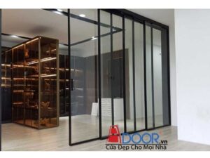Cửa slim mở trượt