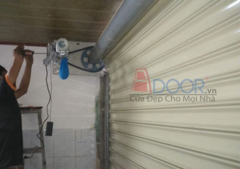 Lắp trục cuốn