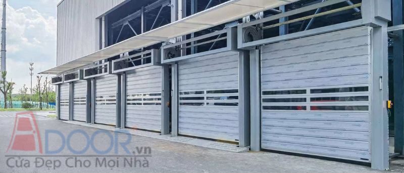 Cửa cuốn dành cho công nghiệp