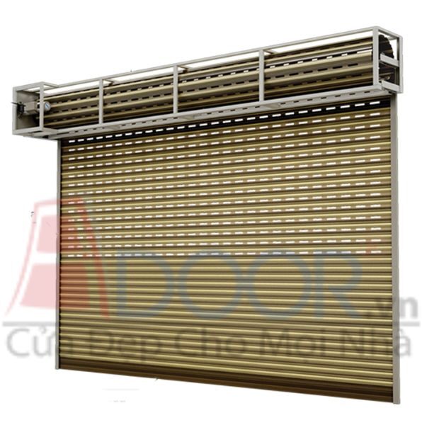 Mô phỏng cửa cuốn khe thoáng