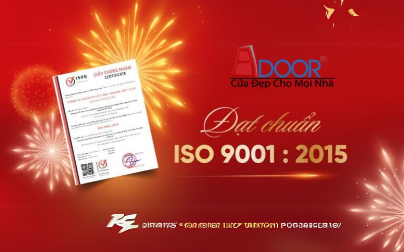 Cửa cuốn Adoor đạt chứng nhận chất lượng
