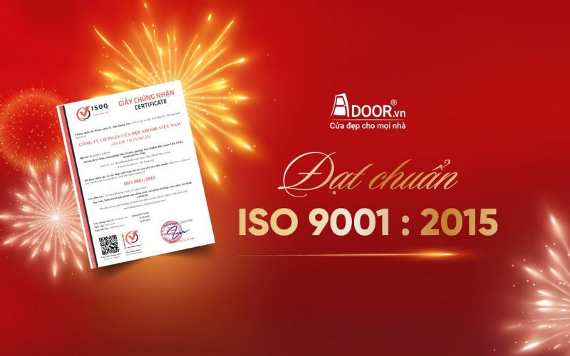 Chứng nhận ISO 9001:2015