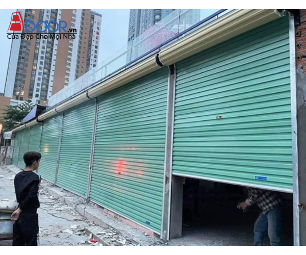 mẫu cửa cuốn công nghệ úc