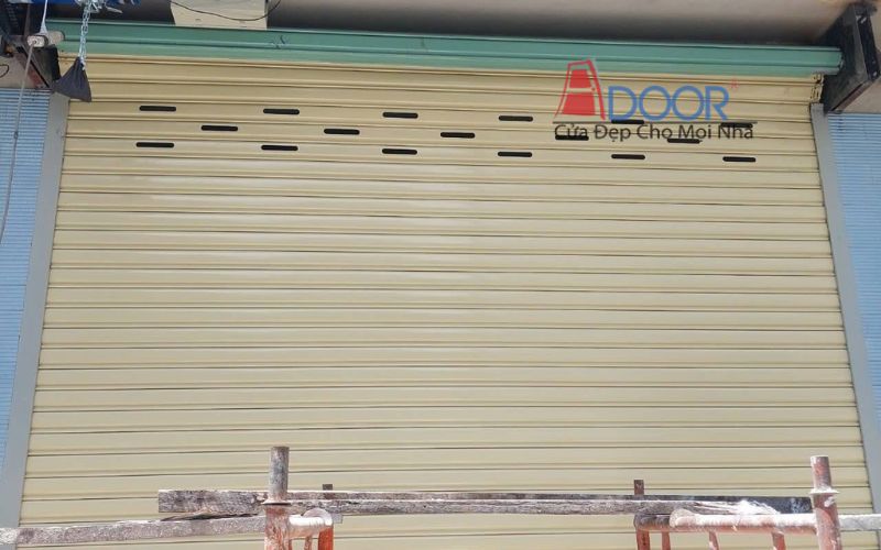 Cửa cuốn Adoor bền bỉ với thời gian, vận hành êm ái suốt nhiều năm